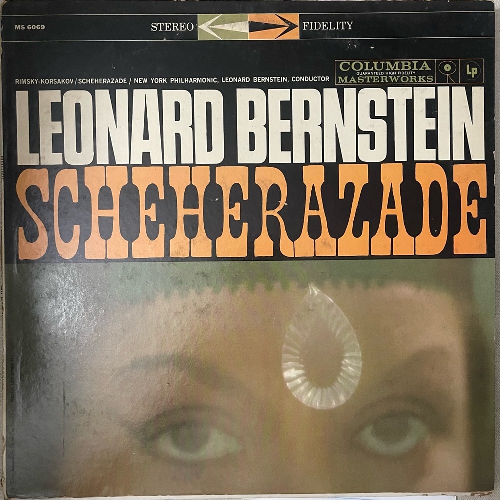 Leonard Bernstein Scheherazade Vinyl Record